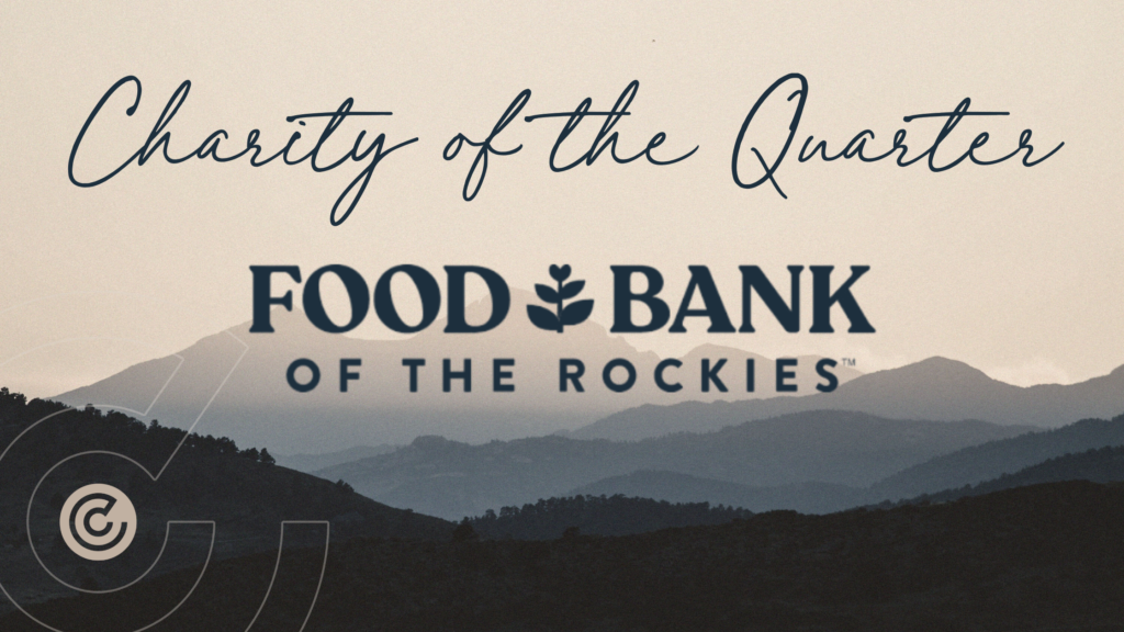 Conexus Cares Charity the Food Bank of the Rockies Banner